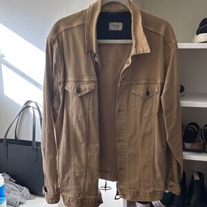 Marine Layer Men's Light Brown Jean Jacket